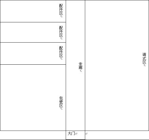 健身器材生產廠家包裝車間平面圖設計指南